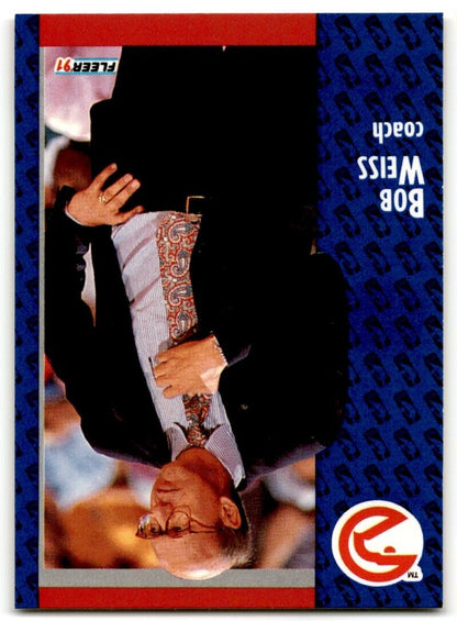 1991-92 Fleer Bob Weiss Atlanta Hawks #5