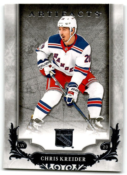 2018-19 Upper Deck Artifacts Chris Kreider New York Rangers #19