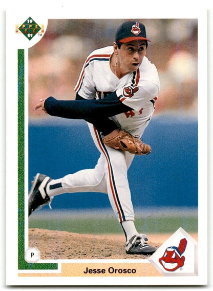 1991 Upper Deck Jesse Orosco Cleveland Indians #240