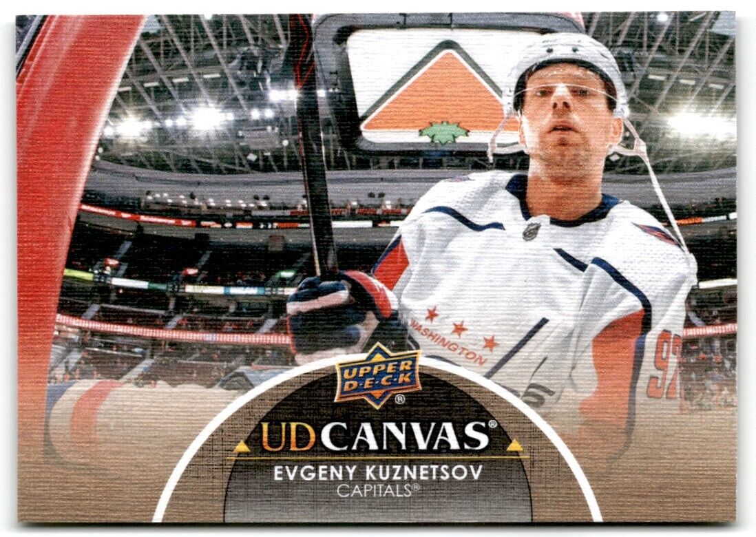 2021-22 Upper Deck UD Canvas Evgeny Kuznetsov Washington Capitals #C206