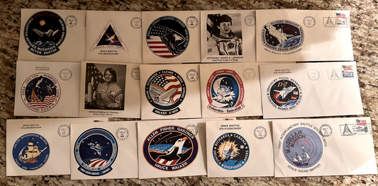 NASA Space Shuttle various covers lot (15)