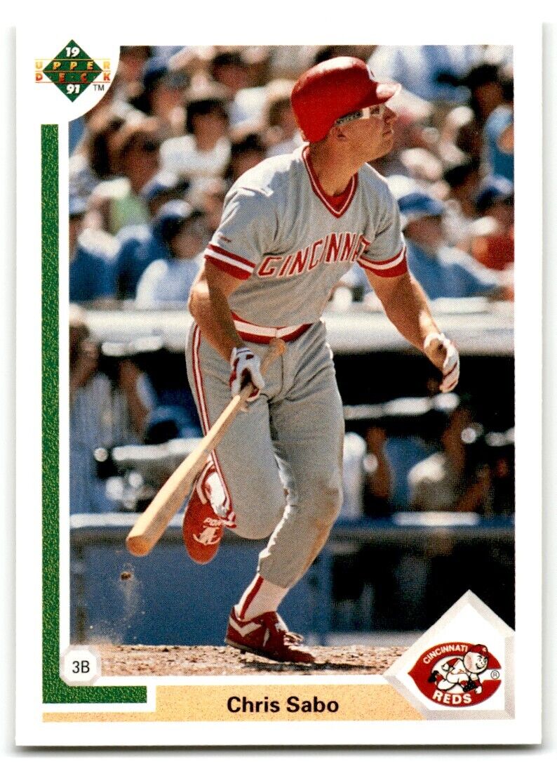 1991 Upper Deck Chris Sabo Cincinnati Reds #135