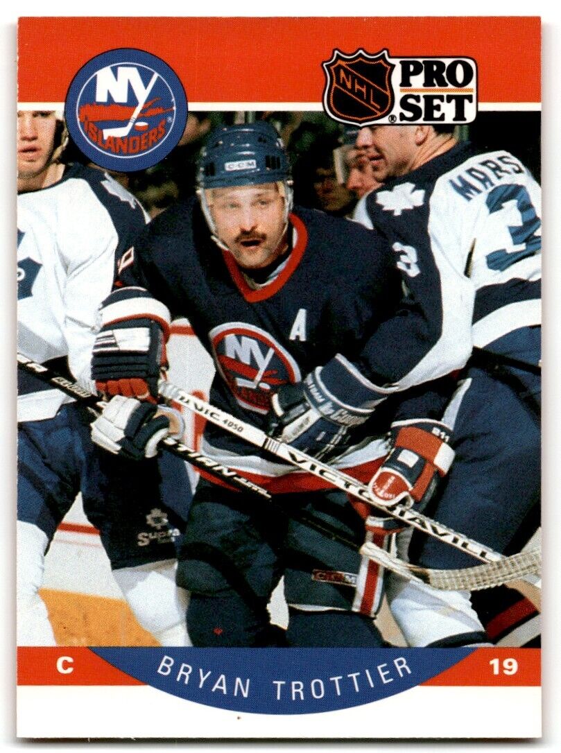 1990-91 Pro Set Bryan Trottier New York Islanders #192