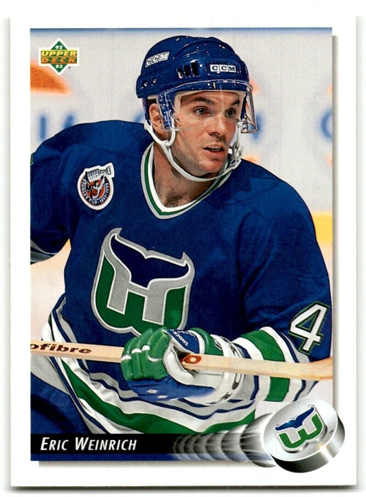 1992-93 Upper Deck Eric Weinrich Hartford Whalers #553