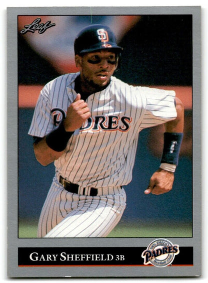 1992 Leaf Gary Sheffield San Diego Padres #446