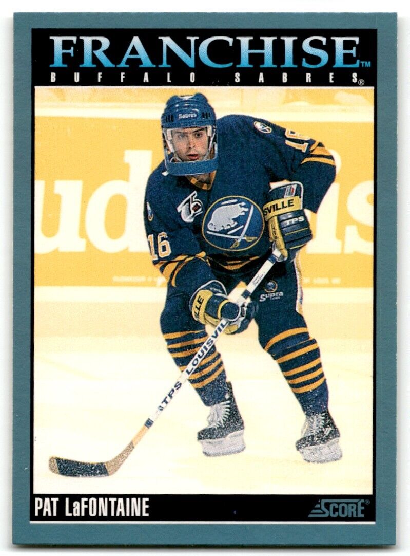 1992-93 Score Pat LaFontaine Buffalo Sabres #420