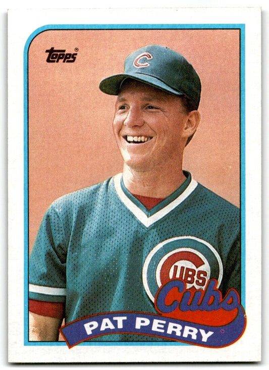 1989 Topps Pat Perry Chicago Cubs #186