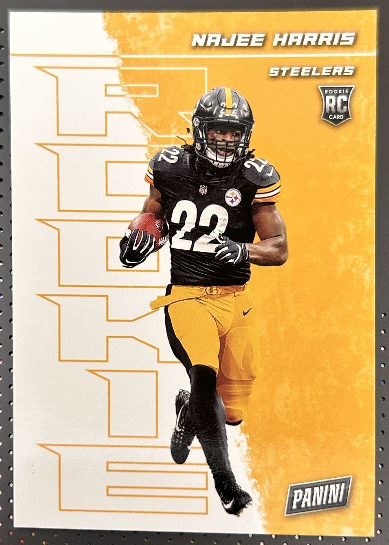 2021 Panini Player of the Day Najee Harris Rookie Pittsburgh Steelers #63