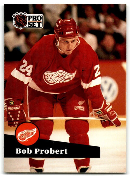 1991-92 Pro Set Bob Probert Detroit Red Wings #61