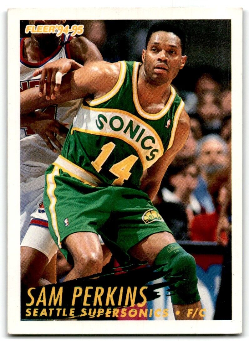 1994-95 Fleer Sam Perkins Seattle SuperSonics #216