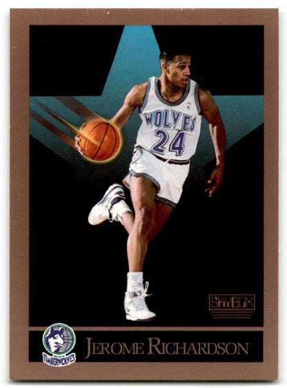 1990-91 SkyBox Jerome Richardson Rookie Minnesota Timberwolves #173