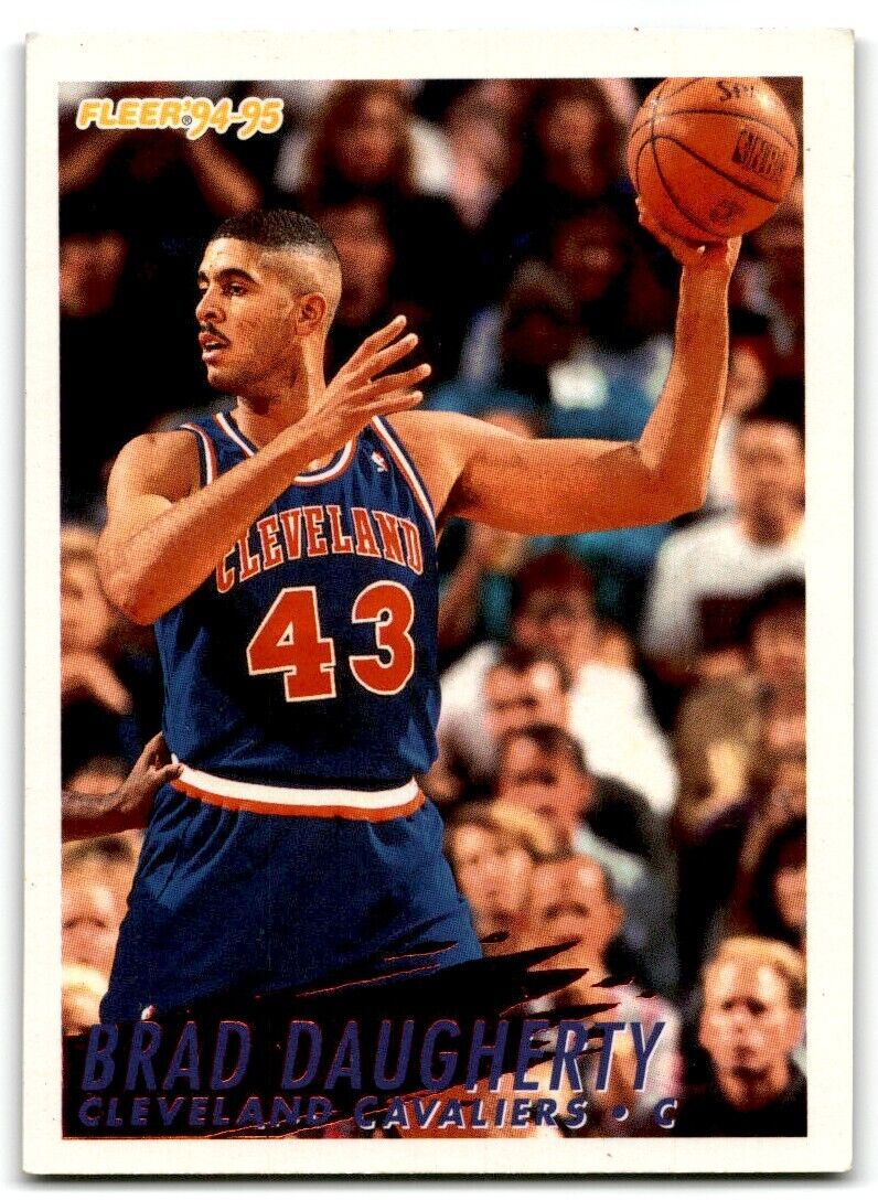 1994-95 Fleer Brad Daugherty Cleveland Cavaliers #39