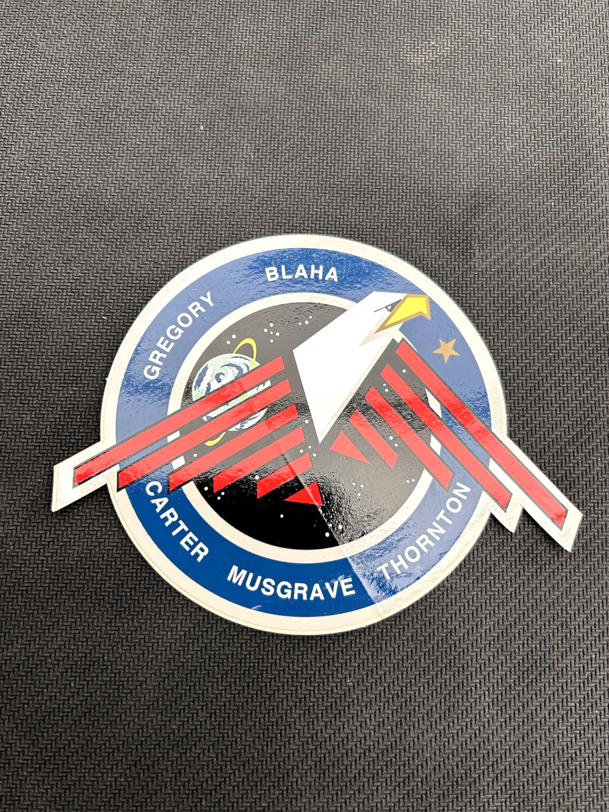 NASA 4 inches Space Shuttle STS-33 mission decal vinyl - sticker