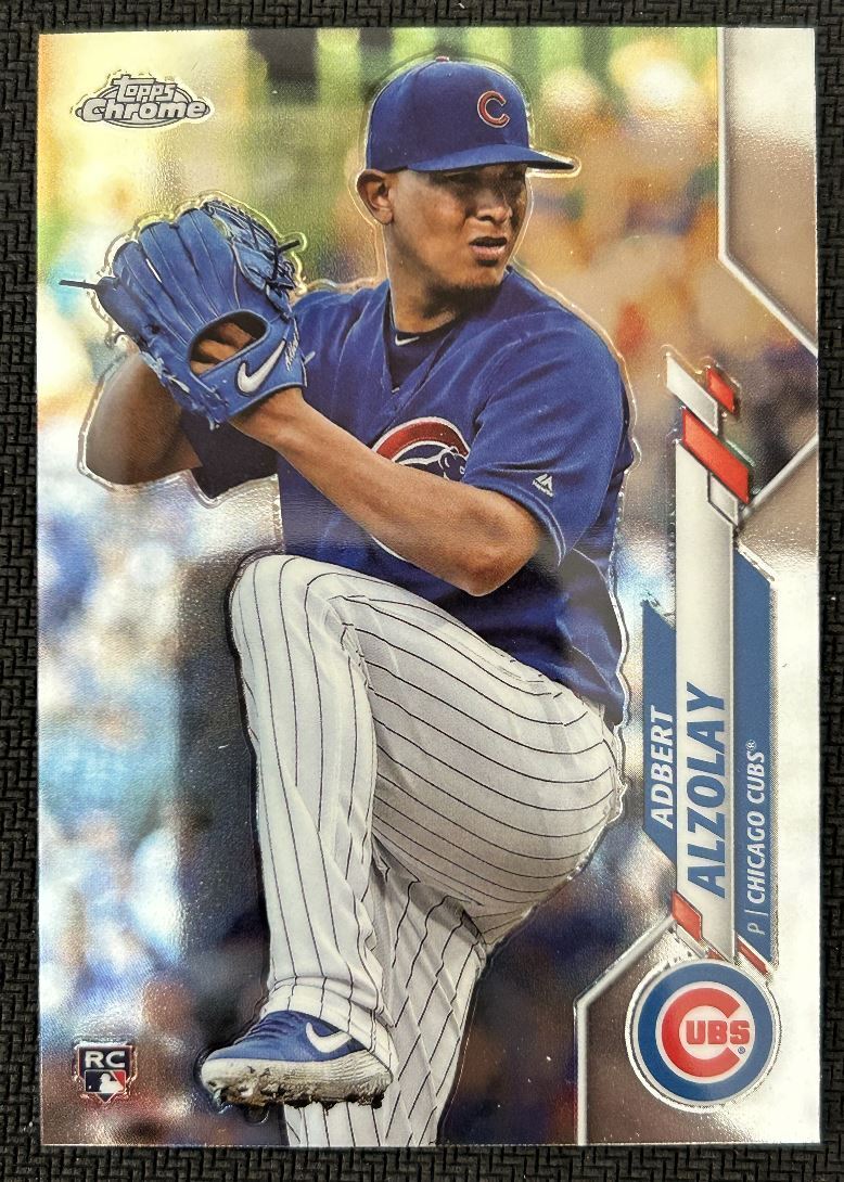 2020 Topps Chrome Adbert Alzolay Rookie Chicago Cubs #110