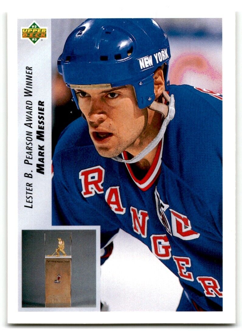 1992-93 Upper Deck Mark Messier New York Rangers #432