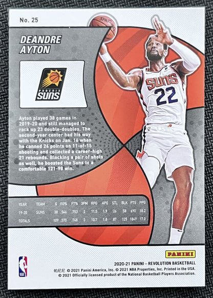 2021-22 Panini Revolution Deandre Ayton Phoenix Suns #25