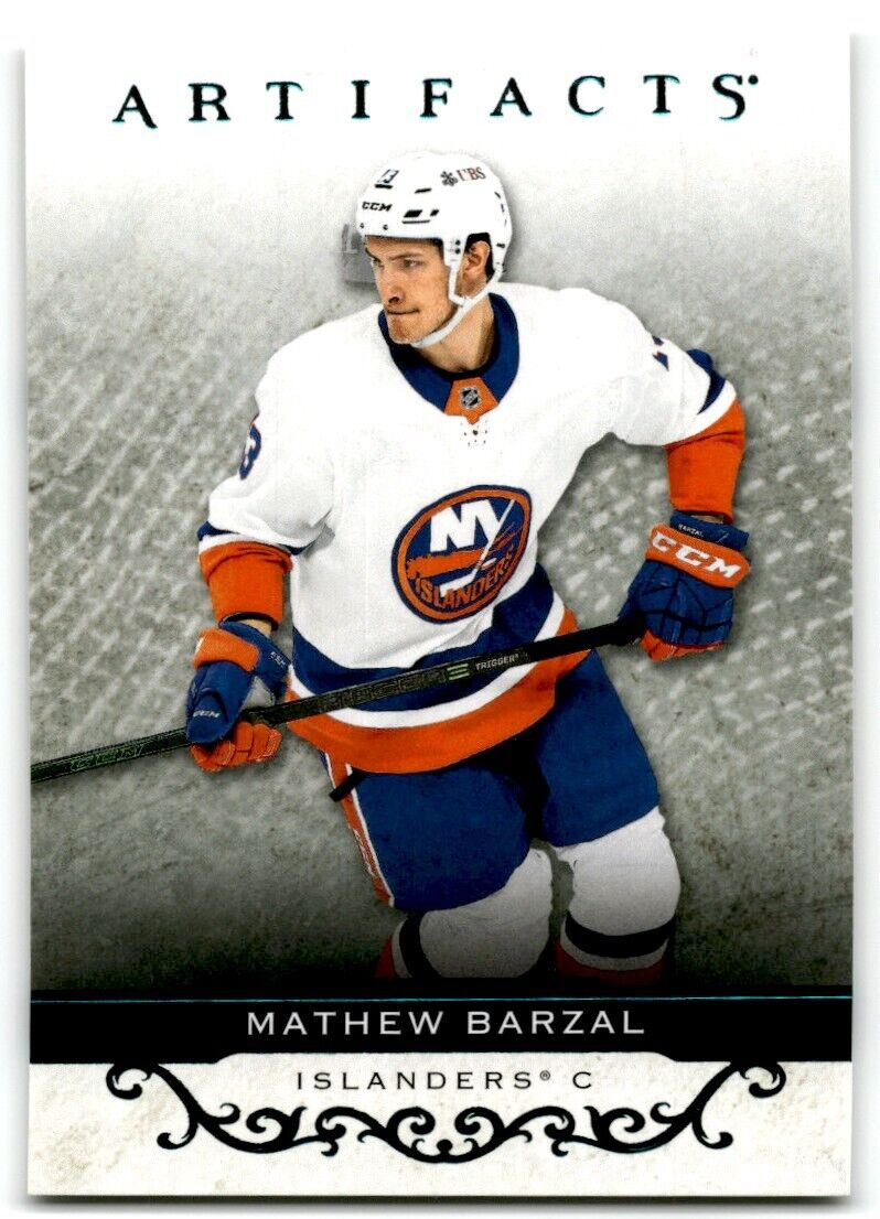 2021-22 Upper Deck Artifacts Mathew Barzal New York Islanders #132