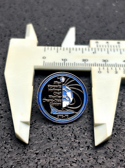 NASA Space Shuttle STS-75 Mission pin