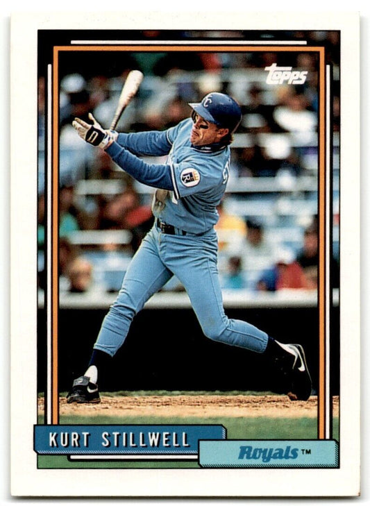 1992 Topps Kurt Stillwell Kansas City Royals #128