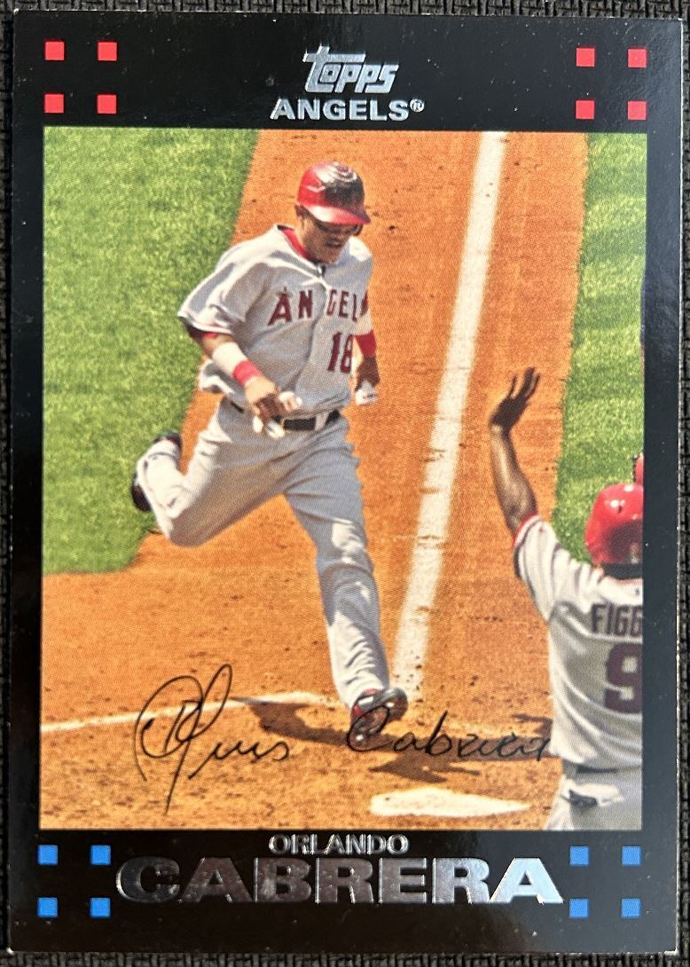 2007 Topps Orlando Cabrera Los Angeles Angels #546