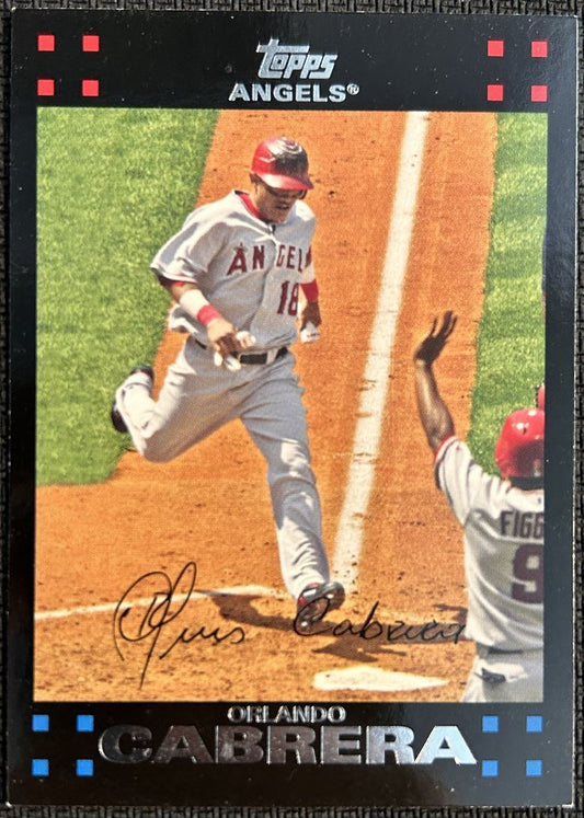 2007 Topps Orlando Cabrera Los Angeles Angels #546