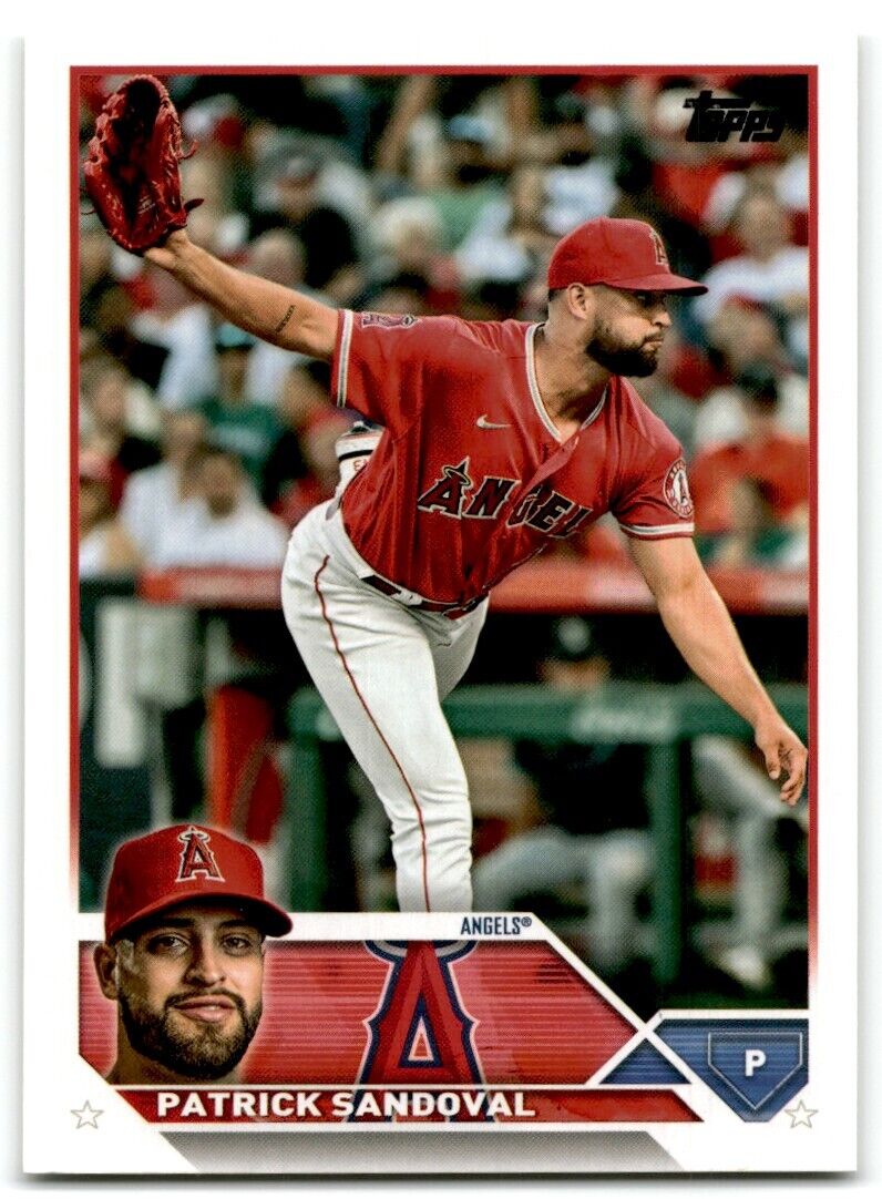 2023 Topps Patrick Sandoval Los Angeles Angels #327