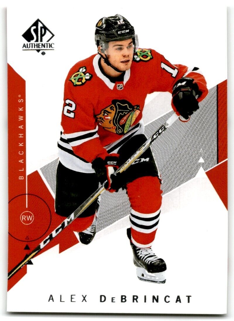 2018-19 SP Authentic Alex DeBrincat Chicago Blackhawks #72