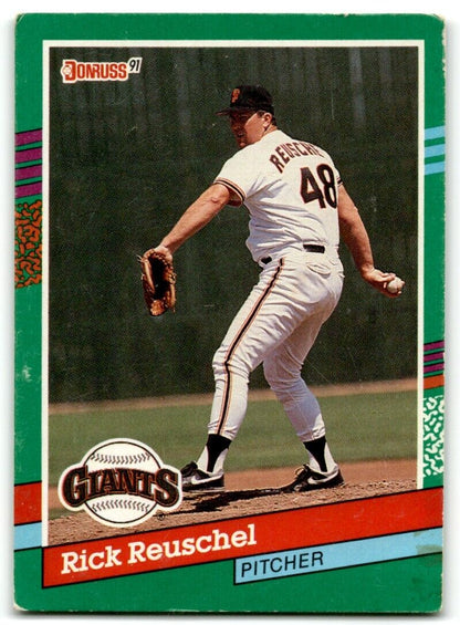 1991 Donruss Rick Reuschel San Francisco Giants #518