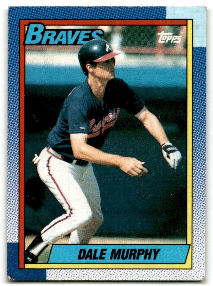 1990 Topps Dale Murphy Atlanta Braves #750