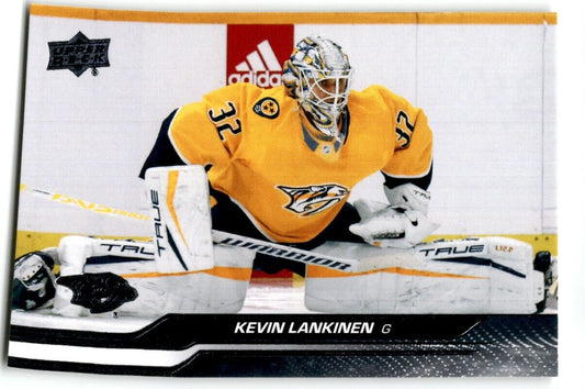 2023-24 Upper Deck Kevin Lankinen Nashville Predators #107