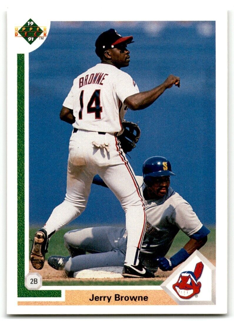 1991 Upper Deck Jerry Browne Cleveland Indians #116