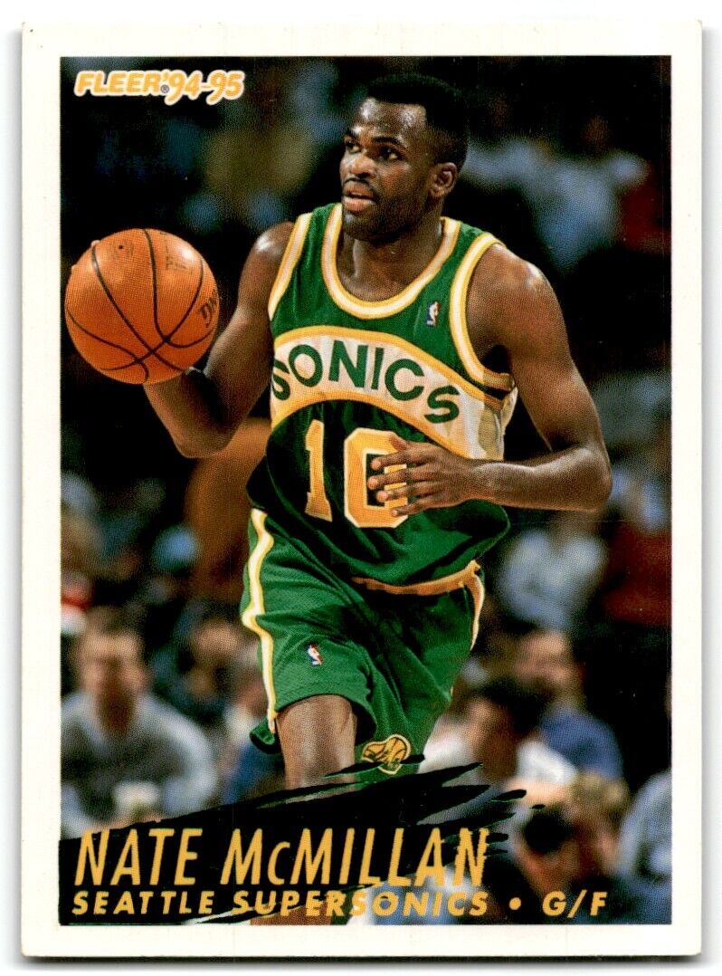 1994-95 Fleer Nate McMillan Seattle SuperSonics #214