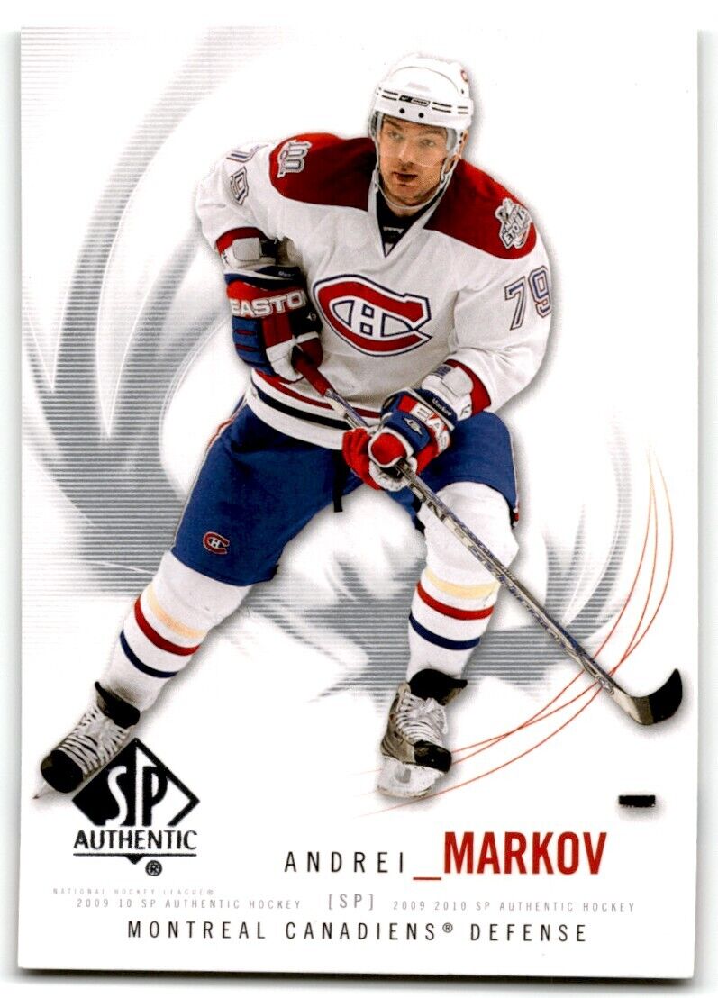 2010-11 Panini Stickers Andrei Markov Montreal Canadiens #63