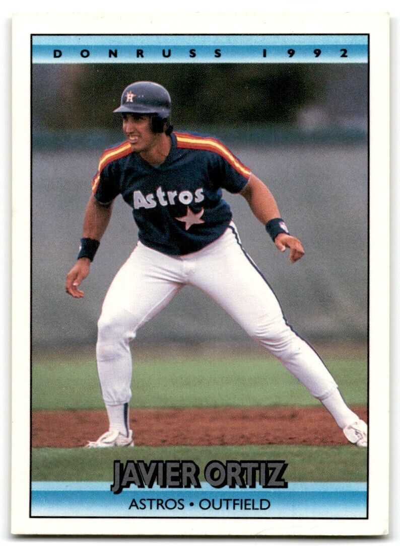 1992 Donruss Javier Ortiz Houston Astros #551