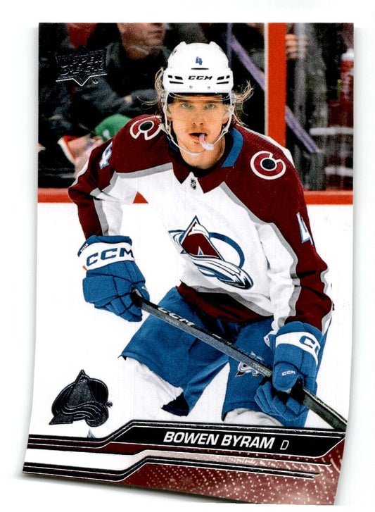 2023-24 Upper Deck Bowen Byram Colorado Avalanche #47