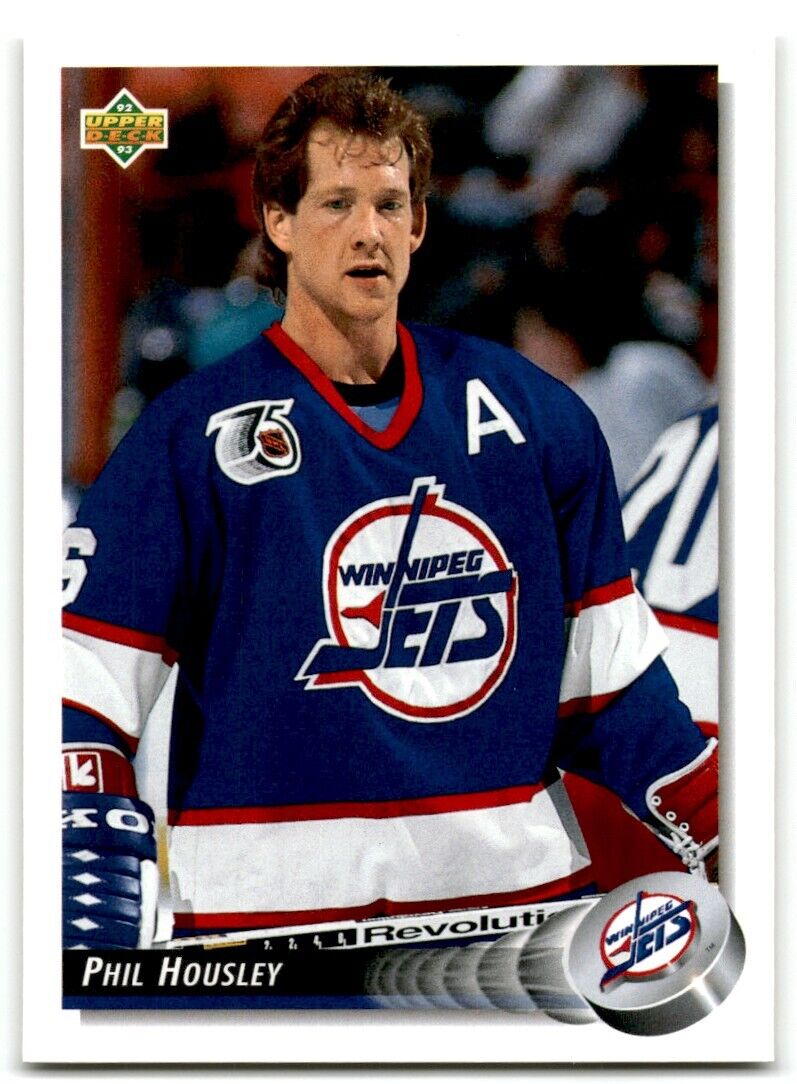 1992-93 Upper Deck Phil Housley Winnipeg Jets #276