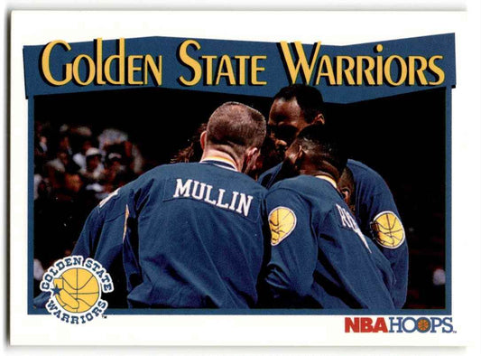 1991-92 Hoops Golden State Warriors Golden State Warriors #282