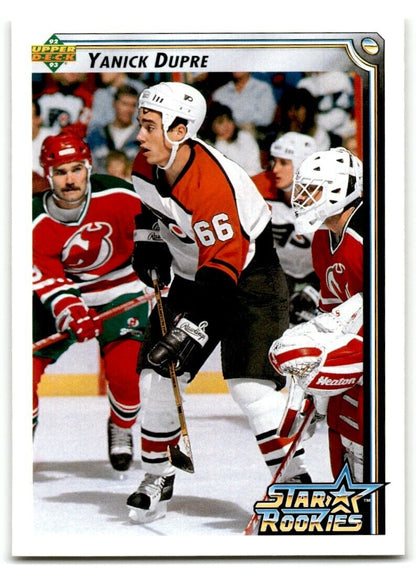 1992-93 Upper Deck Yanick Dupre Philadelphia Flyers #421