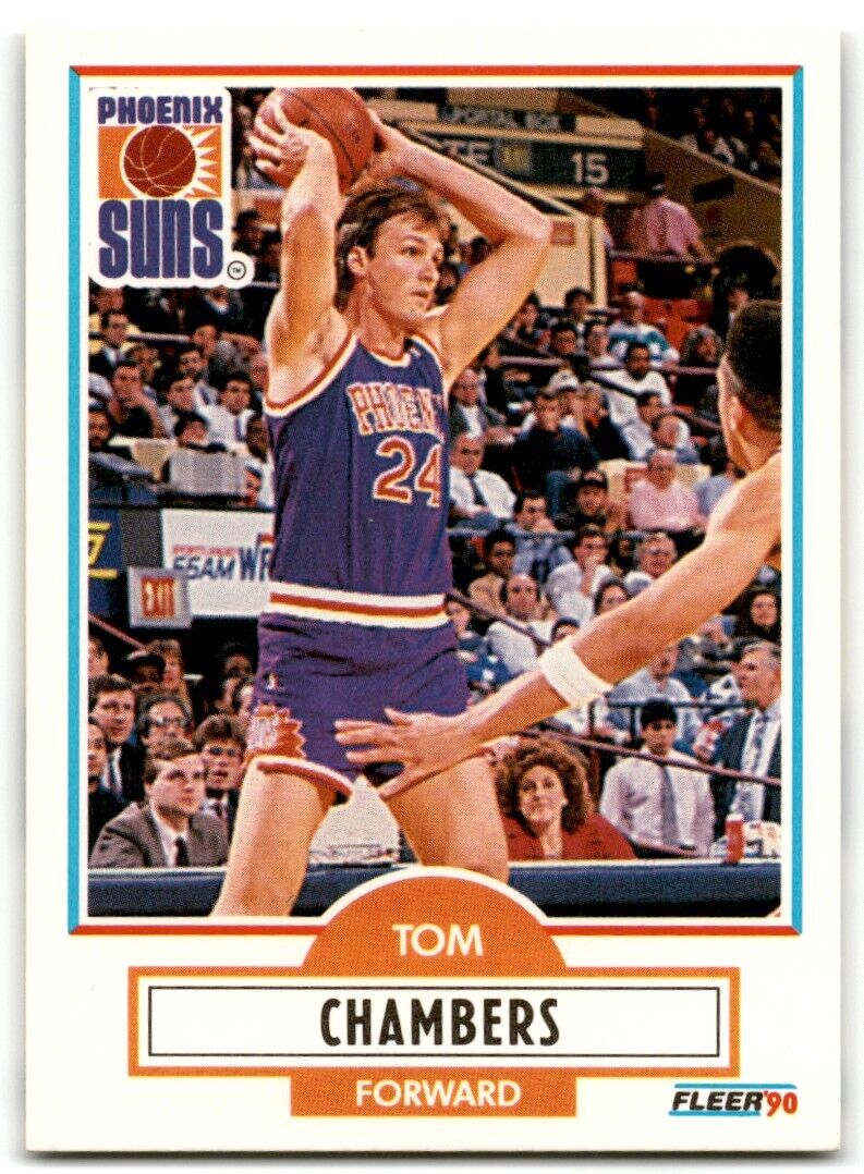 1990-91 Fleer Tom Chambers Phoenix Suns #146