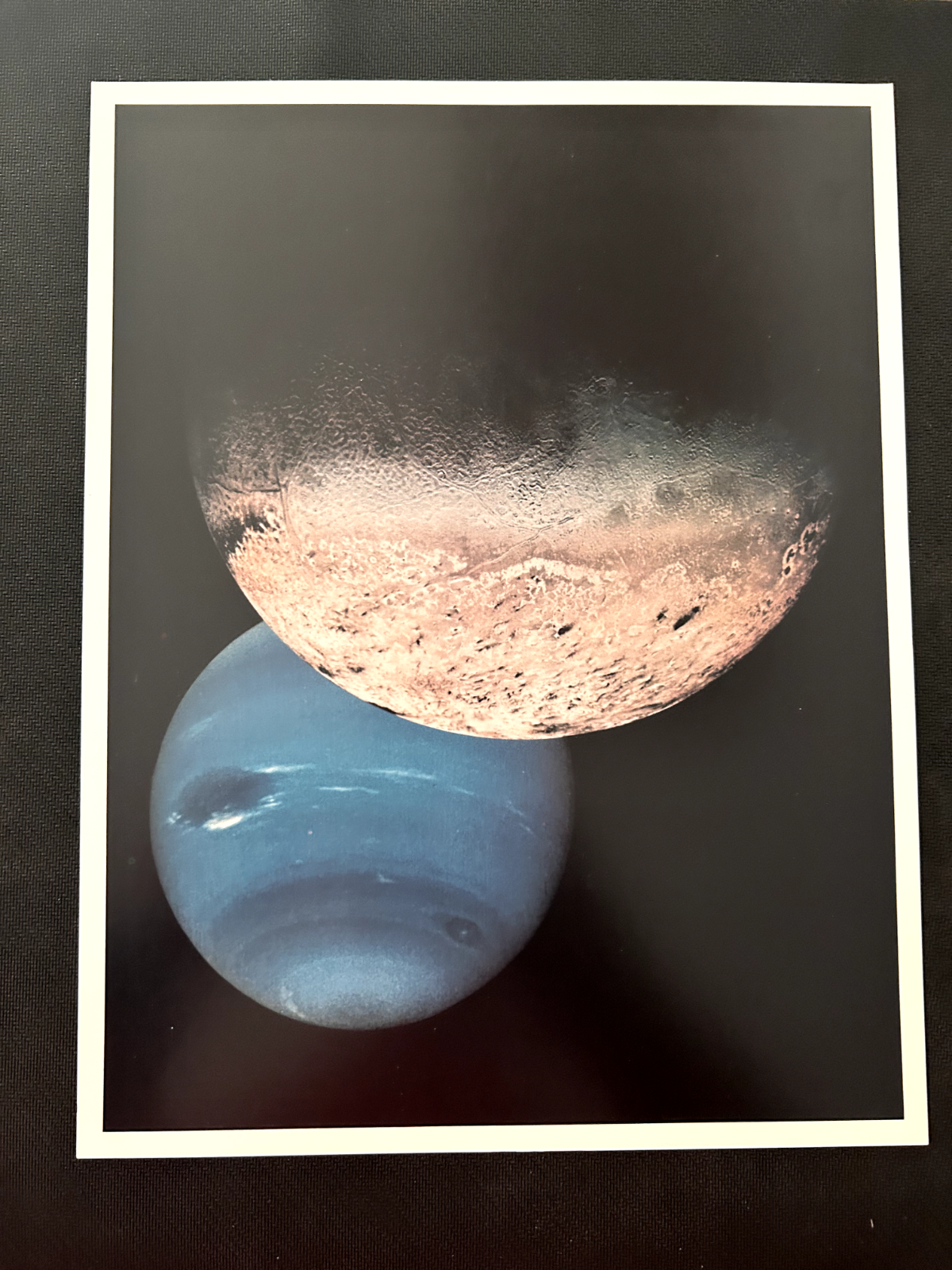 NASA The Solar System - Neptune litho