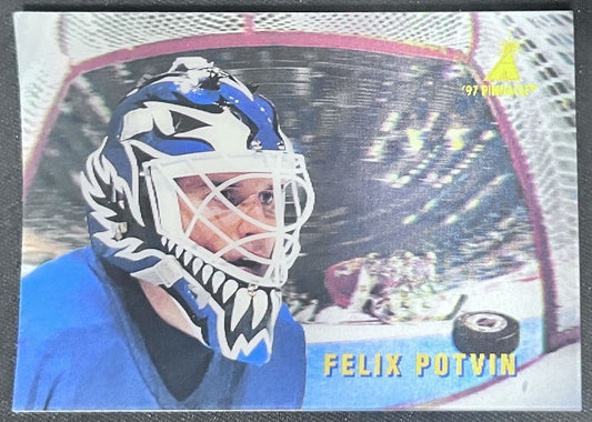 1996-97 Pinnacle McDonald's 3D Ice Breakers Felix Potvin Toronto Maple Leafs