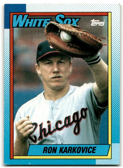 1990 Topps Ron Karkovice Chicago White Sox #717