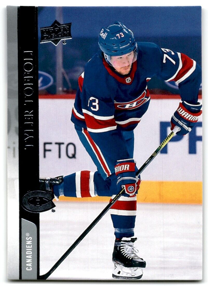 2020-21 Upper Deck Tyler Toffoli Montreal Canadiens #574