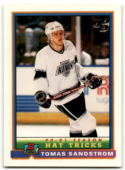 1991-92 Bowman Tomas Sandstrom Los Angeles Kings #174