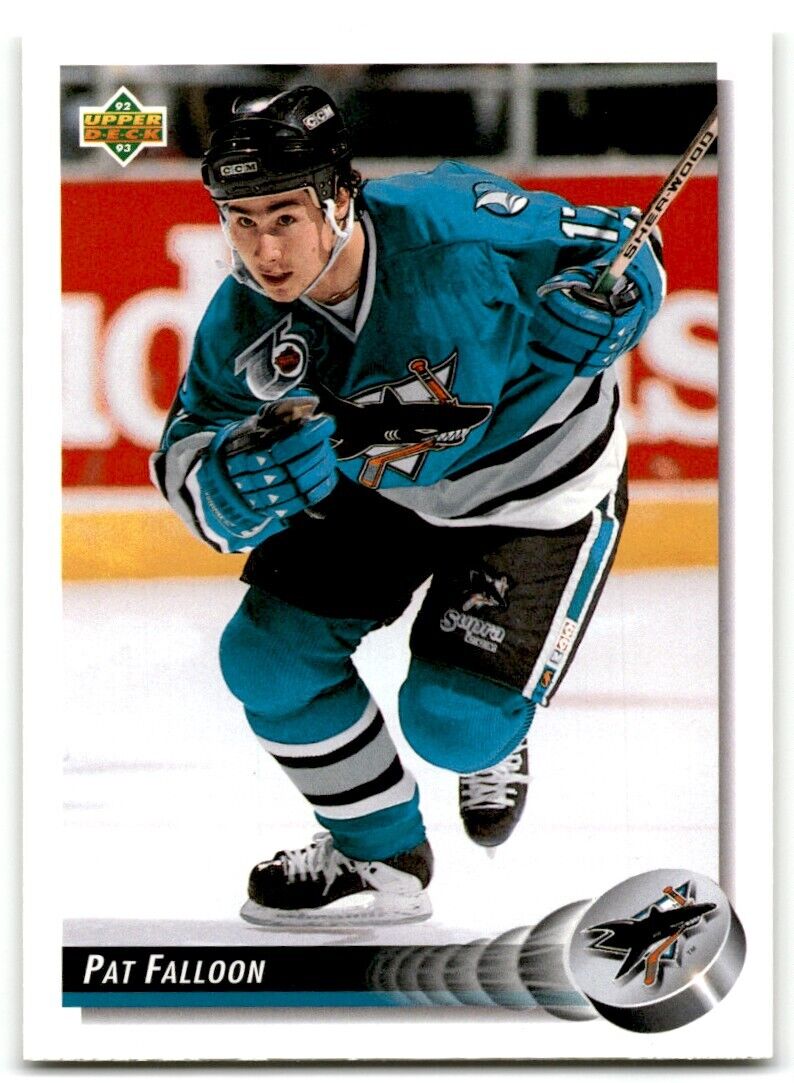 1992-93 Upper Deck Pat Falloon San Jose Sharks #286