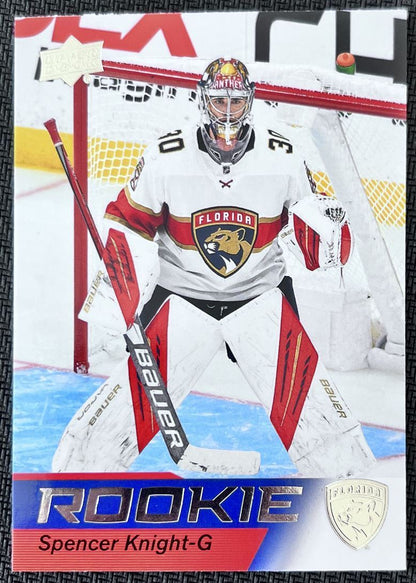 2021-22 Upper Deck NHL Star Rookie Spencer Knight Rookie Florida Panthers #5