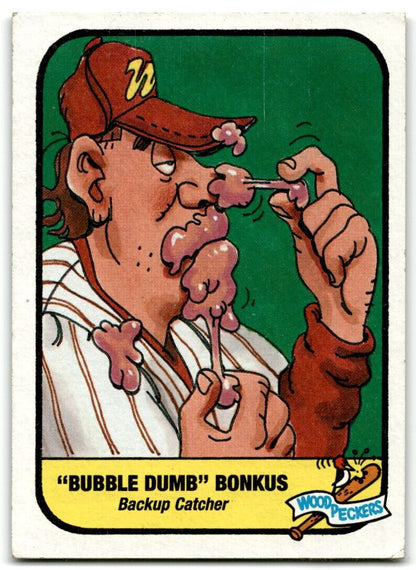 1983 Confex Wacky At Bats Bubble Dumb Bonkus #19