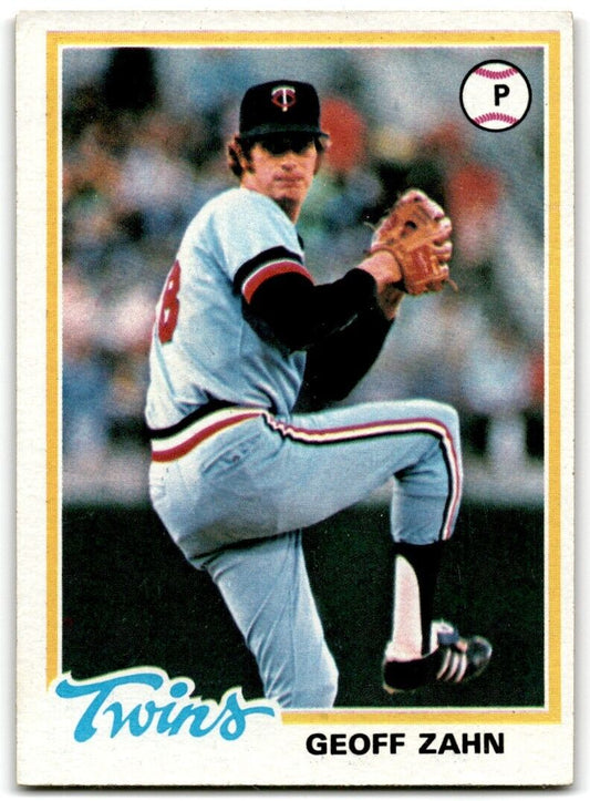 1978 Topps Geoff Zahn Minnesota Twins #27