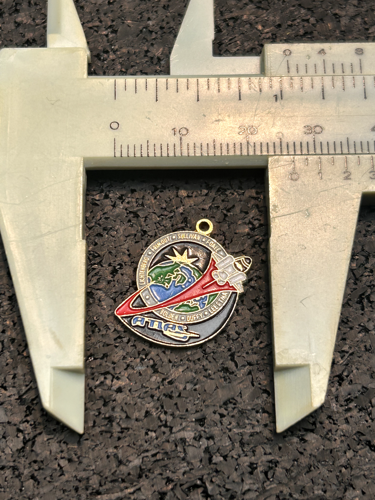 NASA Space Shuttle STS-45 Necklace PENDANT CHARM