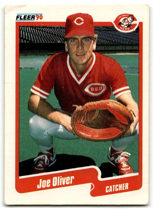 1990 Fleer Joe Oliver Cincinnati Reds #426